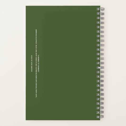 Een moment om notitieboek te vieren (Achterkant)