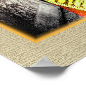 Een moment van gebed – Etnisch Poster (Hoek)