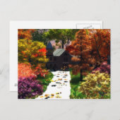 Een moment van herfst briefkaart (Voorkant / Achterkant)