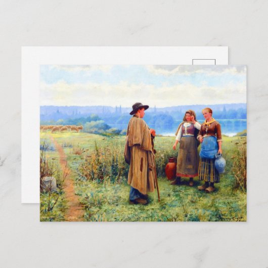 Een moment van inactiviteit door Daniel Ridgway Kn Briefkaart (Voorkant / Achterkant)