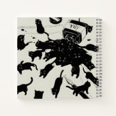 Een moment van inkt en whiskers notitieboek (Achterkant)