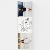 Een Moment Verdiende Afstuderen Spandoek (Verticaal)