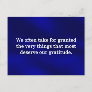 Een moment voor Bedankt Briefkaart