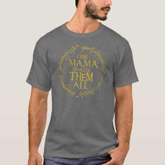 Een Momo Rulehem Alle Mama Kerstman jongen grappig T-shirt