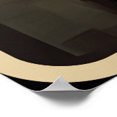 Een Mona Lisa opnieuw bedacht, een klassieker maar Poster (Hoek)