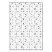 Een monochroom ontwerp dat een groot aantal f kaart (Voorkant)