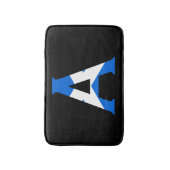 Een monogram bedekt met een Schotse vlag bmcnt Badmat (Voorkant Verticaal)