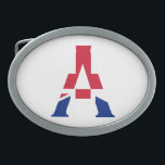 Een monogram bedekt op Union Jack Flag bbcnt Gesp<br><div class="desc">Een monogram bedekt met de vlag van de vlag van de Unie Buckle © Trinkets and Items 2017 - AHP Design. Alle rechten voorbehouden. 030417</div>