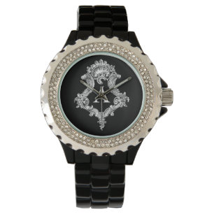 Een Monogram Initiaal Horloge