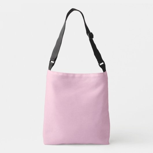 Een monogram roze crossbody tas (Achterkant)