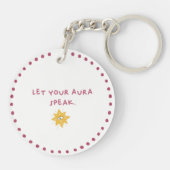 Een monogram Sleutelhanger – Aura Edition (Achterkant)