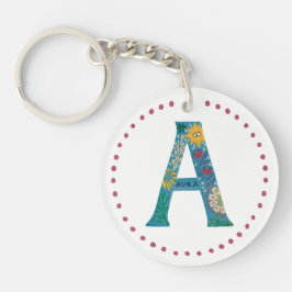 Een monogram Sleutelhanger – Aura Edition