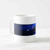 Een monogram Typografie Cool Fun Mok (Voorkant links)