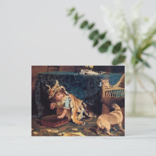 Een monster briefkaart (Staand voorkant)