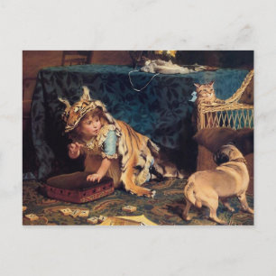 Een monster briefkaart