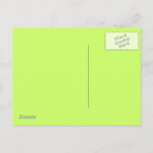 Een Monster Mash Uitnodiging Briefkaart (Achterkant)