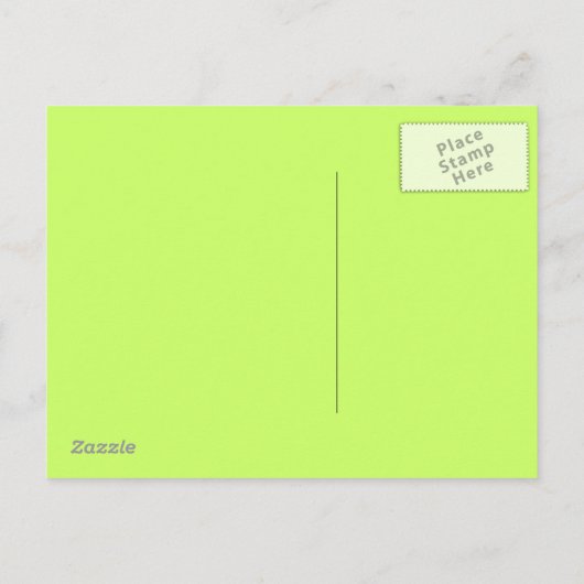 Een Monster Mash Uitnodiging Briefkaart (Achterkant)