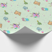 Een Monster Partij Cadeaupapier (Hoek)