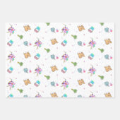 Een Monster Party Set Inpakpapier Vel (Voorkant)