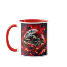 Een monsterachtige en angstaanjagende kokkin.