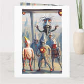 Een monsterlijke viering kaart (Achterkant)