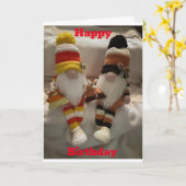 EEN MOO EN EEN WENS VOOR "UW BIRTHDAY"-KAART KAART (Gele Bloem)