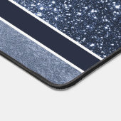 EEN MOODY-BLAUW, EDITABLE MONOGRAM BUREAUMAT (Hoek)