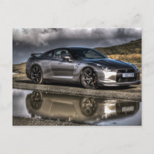 Een mooi afbeelding van een mooi stuk motor en briefkaart