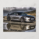 Een mooi afbeelding van een mooi stuk motor en briefkaart (Voorkant)