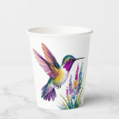 Een mooi begin: een Baby shower Papieren Bekers (Achterkant)