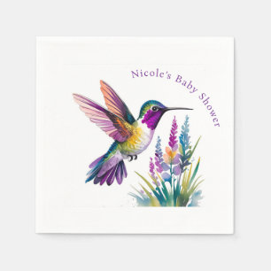 Een mooi begin: een Baby shower Servet