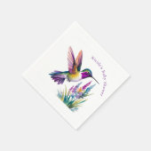 Een mooi begin: een Baby shower Servet (Hoek)