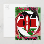 Een mooi Briefkaart voor Kenia Hakuna Matata (Voorkant / Achterkant)