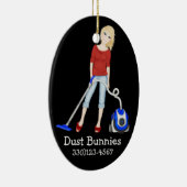 Een mooi CLEAN-thema Keramisch Ornament (Rechts)