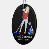 Een mooi CLEAN-thema Keramisch Ornament (Links)