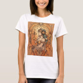 Een mooi dames design T-shirt (Voorkant)