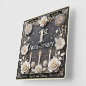 Een mooi eerste Jubileum moment Vierkante Klok (Hoek)