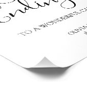 Een mooi einde van een mooie carrière pensioen foto afdruk (Hoek)