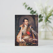 Een mooi Frans portret van Napoleon I Emperor Briefkaart (Staand voorkant)