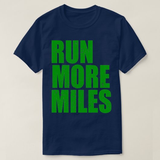 Een mooi Gezegde voor runners quotVoer meer Mil ui T-shirt (Design voorkant)