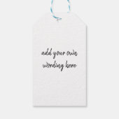 een mooi kerstfeest beer jumper merry cadeaulabel (Achterkant)