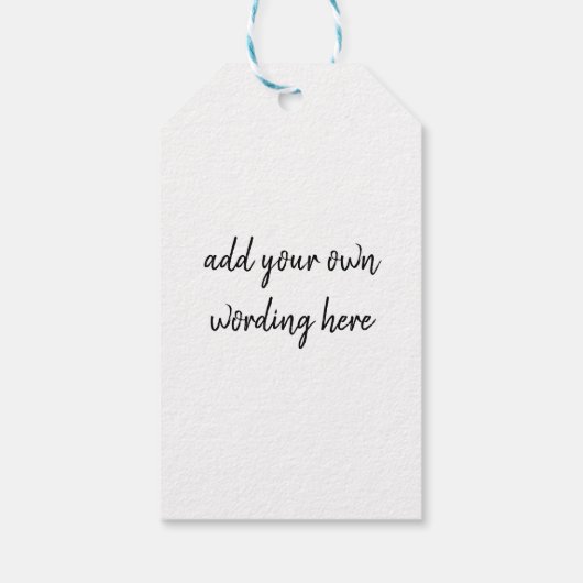 een mooi kerstfeest beer jumper merry cadeaulabel (Achterkant)