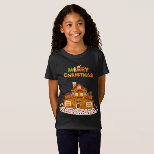 Een mooi kerstontbijtontbijt voor het bakken van S T-shirt (Voorkant volledig)