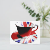 Een mooi kopje Engelse thee Briefkaart (Staand voorkant)