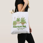 Een mooi label voor plant liefhebbende moeder. tote bag (Dichtbij)