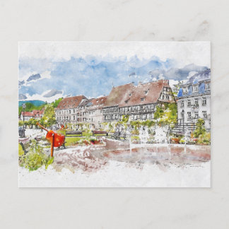 Een mooi landgoed briefkaart