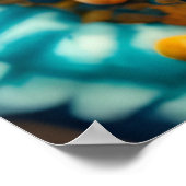 Een mooi meisje uit de Inca stammen Poster (Hoek)