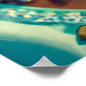 Een mooi meisje uit de Oost-Afrikaanse stammen Poster (Hoek)