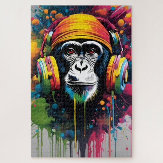 Een mooi muziekportret legpuzzel