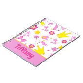 Een mooi prinsesontwerp notitieboek (Linkerzijde)